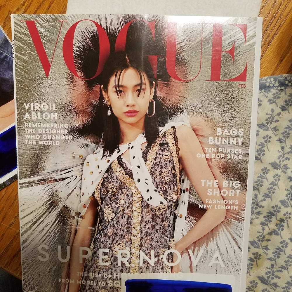 Two magazines 1  Vogue Magazine  Febuary 2022 issue 1 Car and Driver Magazi